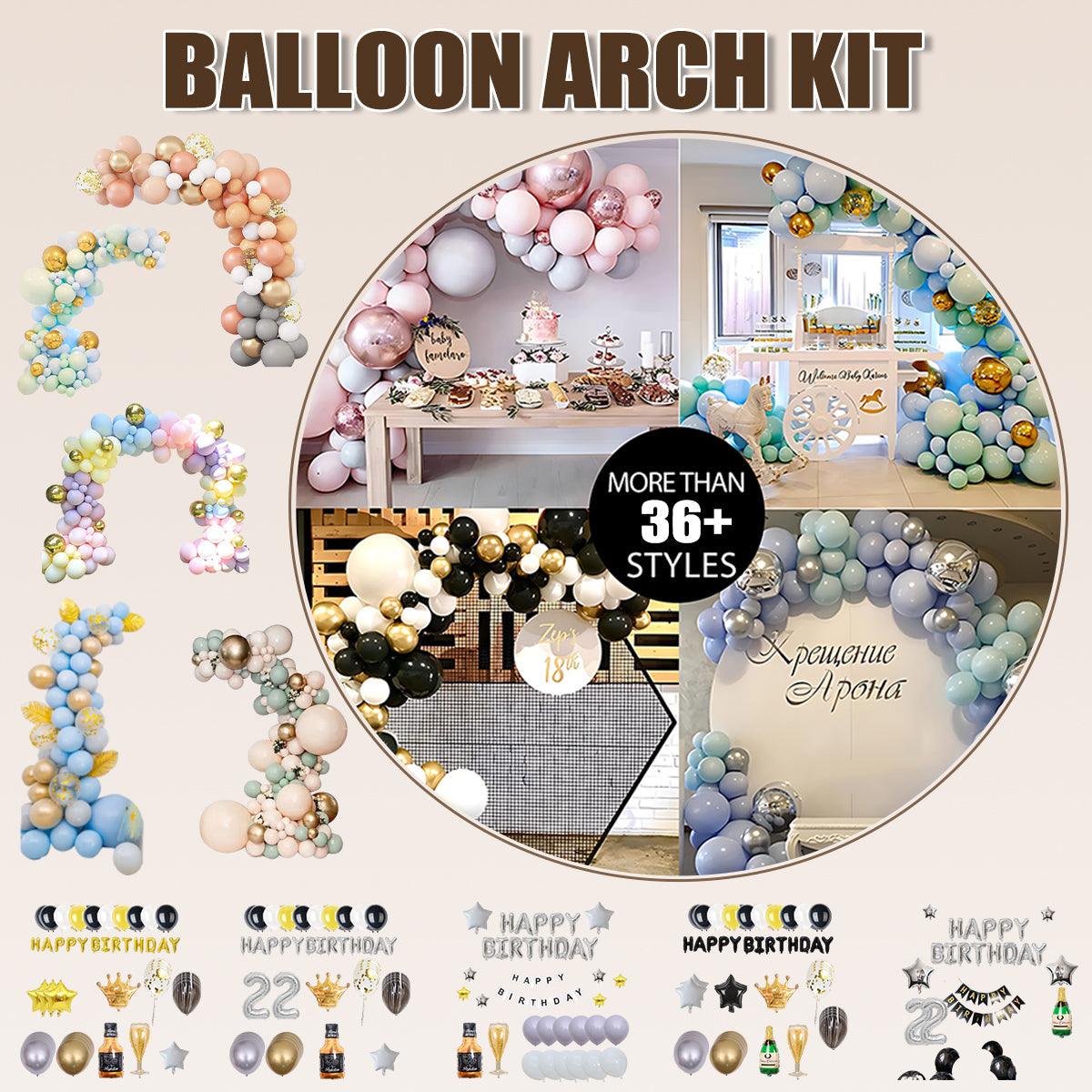 Macaron Balloon Arch Garland Kit Set for Birthday Wedding Party Decor