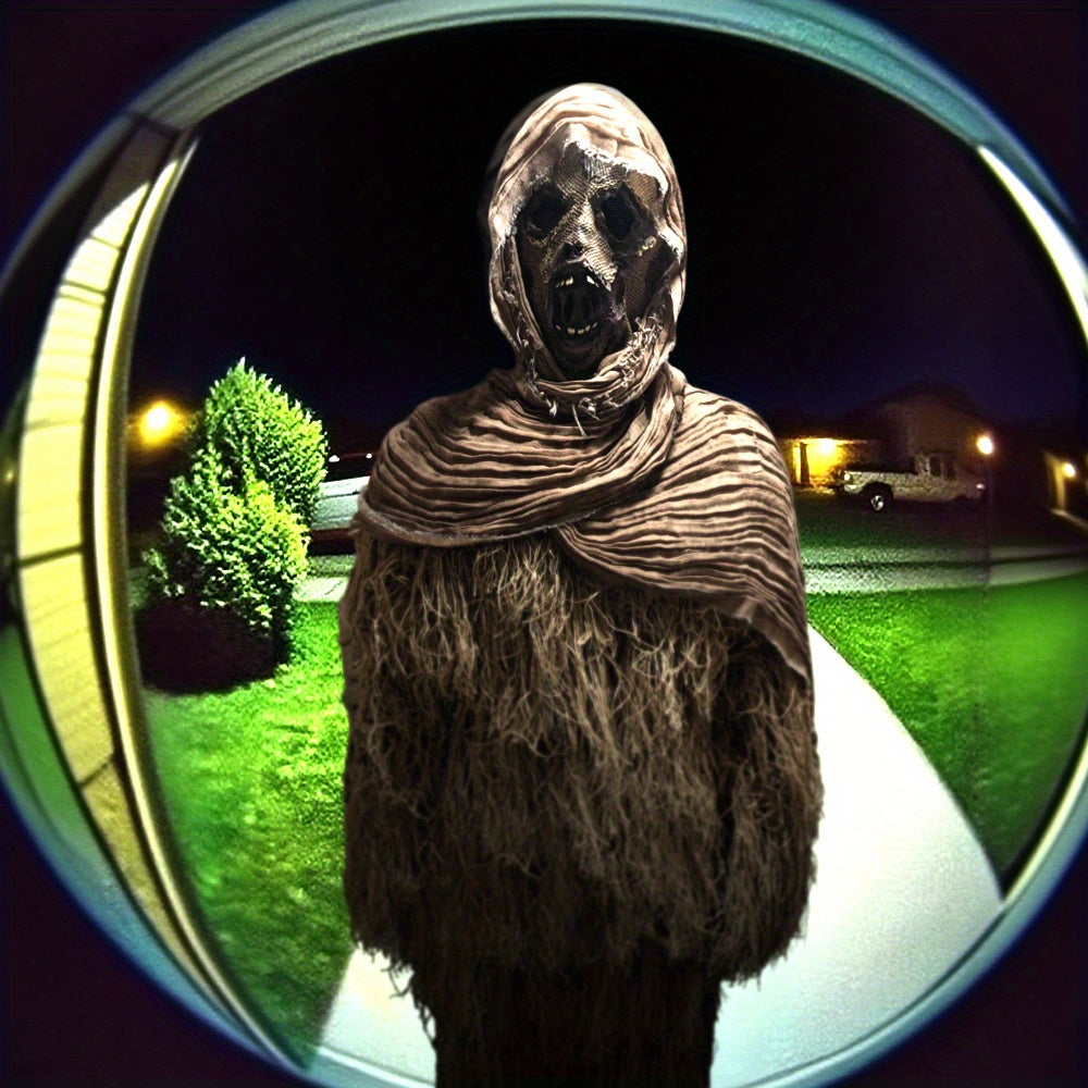 NNETM Scary Scarecrow Halloween Costume Set with Mask