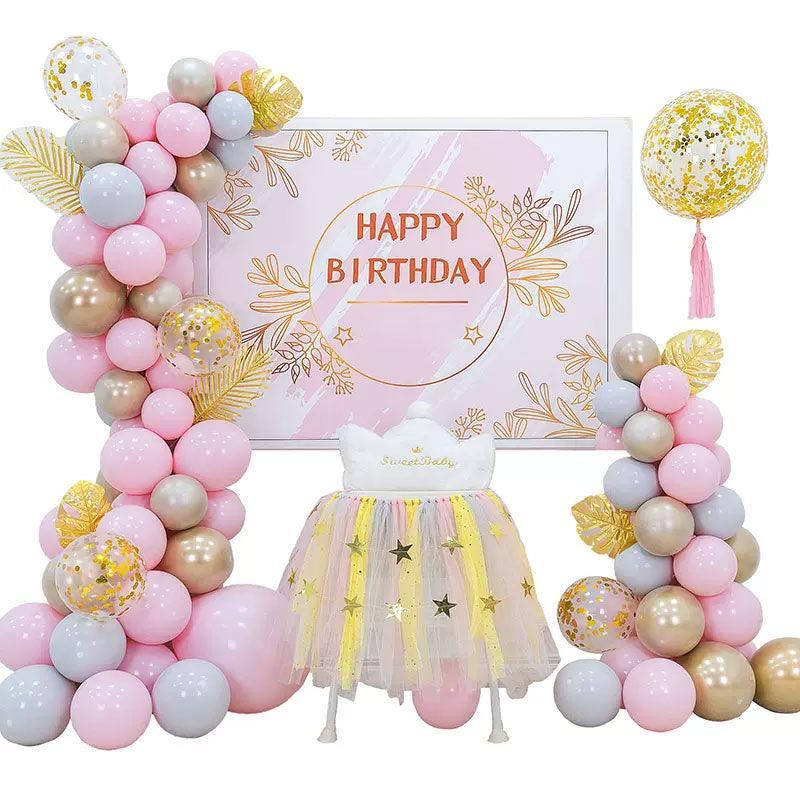 Macaron Balloon Arch Garland Kit Set for Birthday Wedding Party Decor