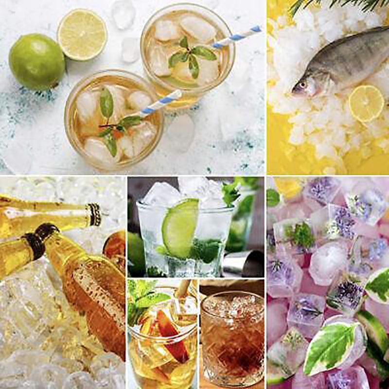 Large Ice Cube Tray Ball Maker Big Silicone Mold Sphere Whiskey Round Mould