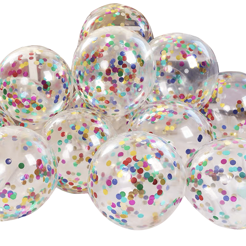 10/100X 30Cm Confetti Glitter Balloons for Party & Wedding
