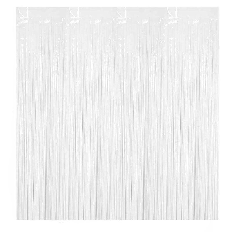 Metallic Tinsel Curtain Foil Backdrop Function Party Decoration Birthday Event