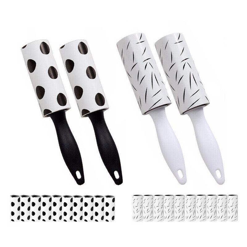 Lint Roller With Refills Sticky Remover Pet Dog Hair Clothes Dust Sofa Cleaning