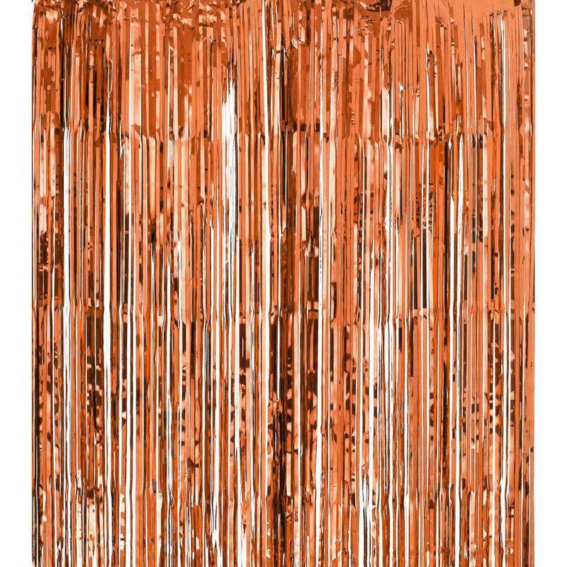 Metallic Tinsel Curtain Foil Backdrop Function Party Decoration Birthday Event