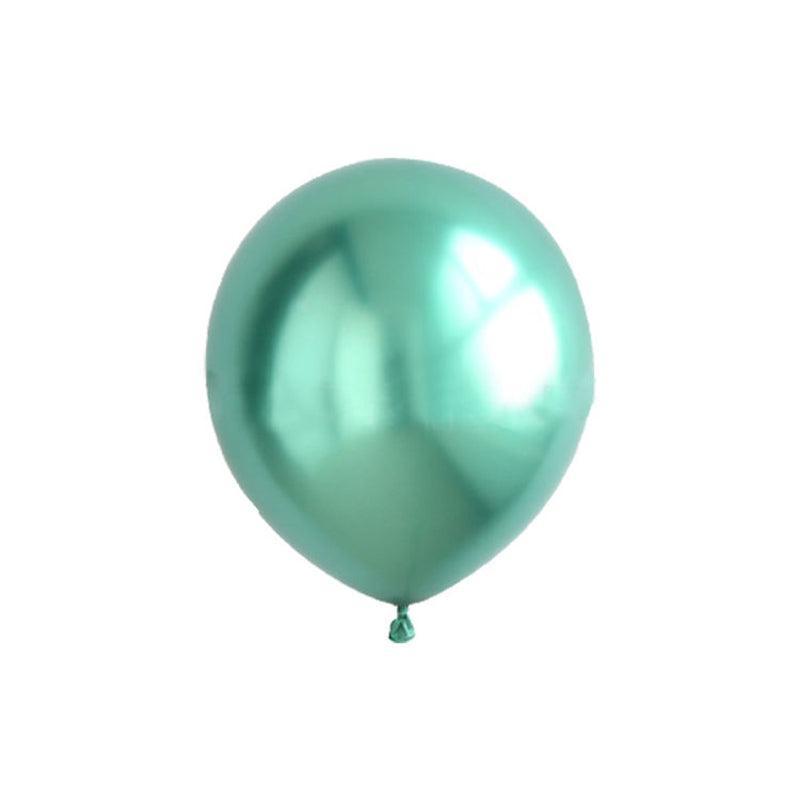 10pcs 25cm Chrome Metallic Balloons for Party Decoration Helium Thick Latex