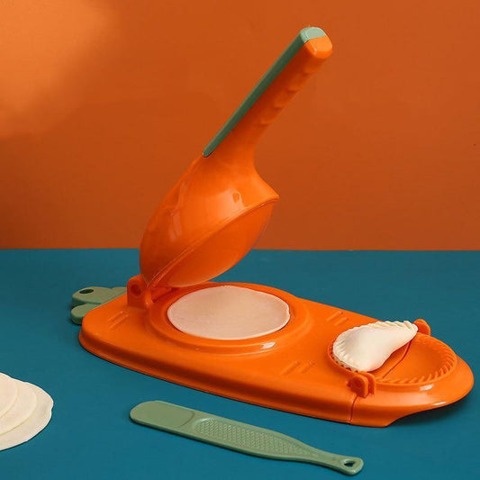 2in1 Dumpling Skin Chapati Maker Press Machine Wrapper Mould Handle Tools Pastry